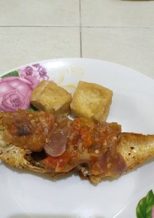 Foto resep Ikan goreng penyet