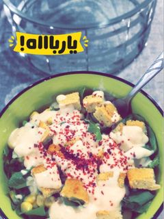 صورة لوصفة سلطه صحيه ولذيذه 😴❤️