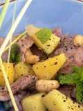 Wok de porc à l'ananas