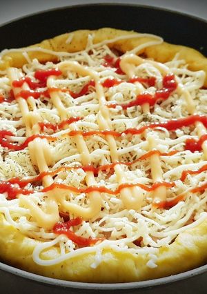 Foto resep Pizza Teflon Labu Kuning