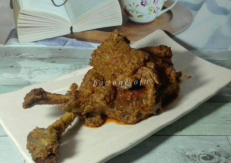 Resep Rendang ayam #bikinramadhanberkesan Anti Gagal