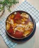 排骨番茄菇菇湯