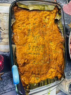 Una foto de Pastel en hoja dominicano al horno