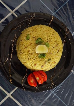 A picture of Vesan Bhaat.