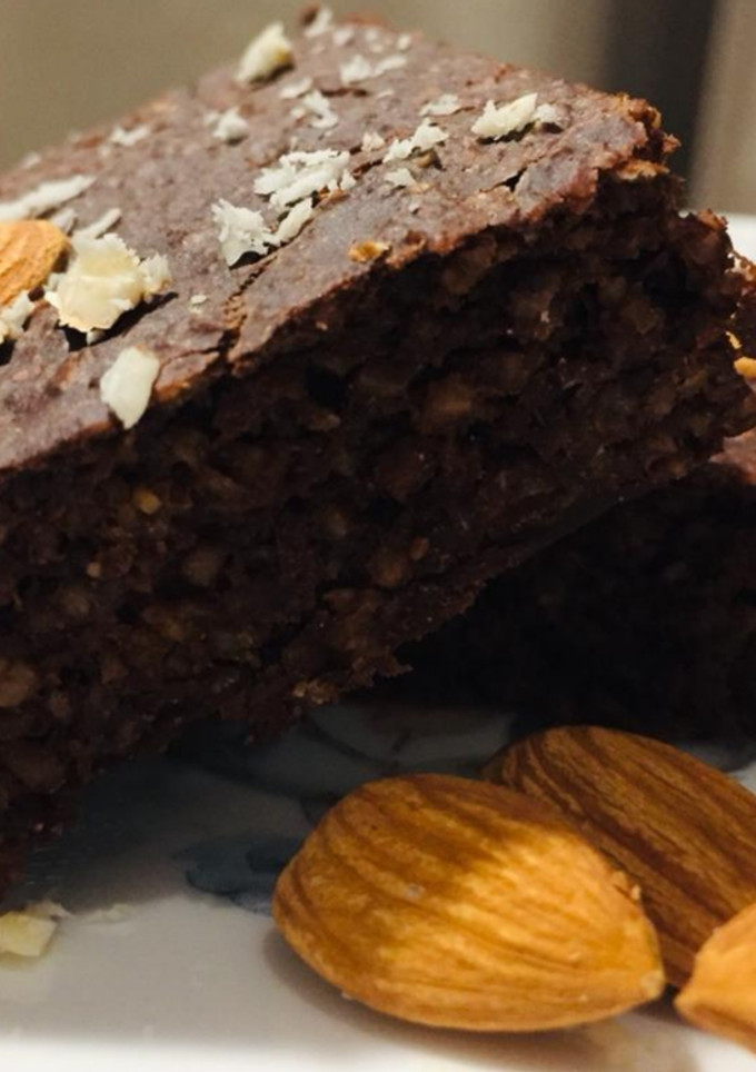 Una foto de Brownie de Almendras
