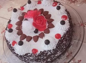 صورة لوصفة كعكة الغابة السوداء