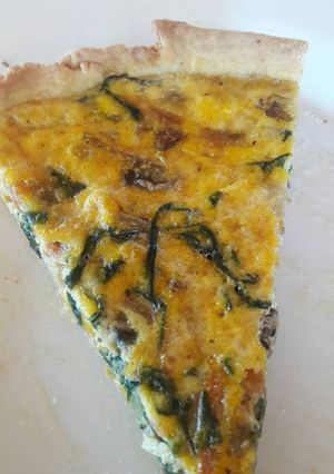 Una foto de Quiche de verduras