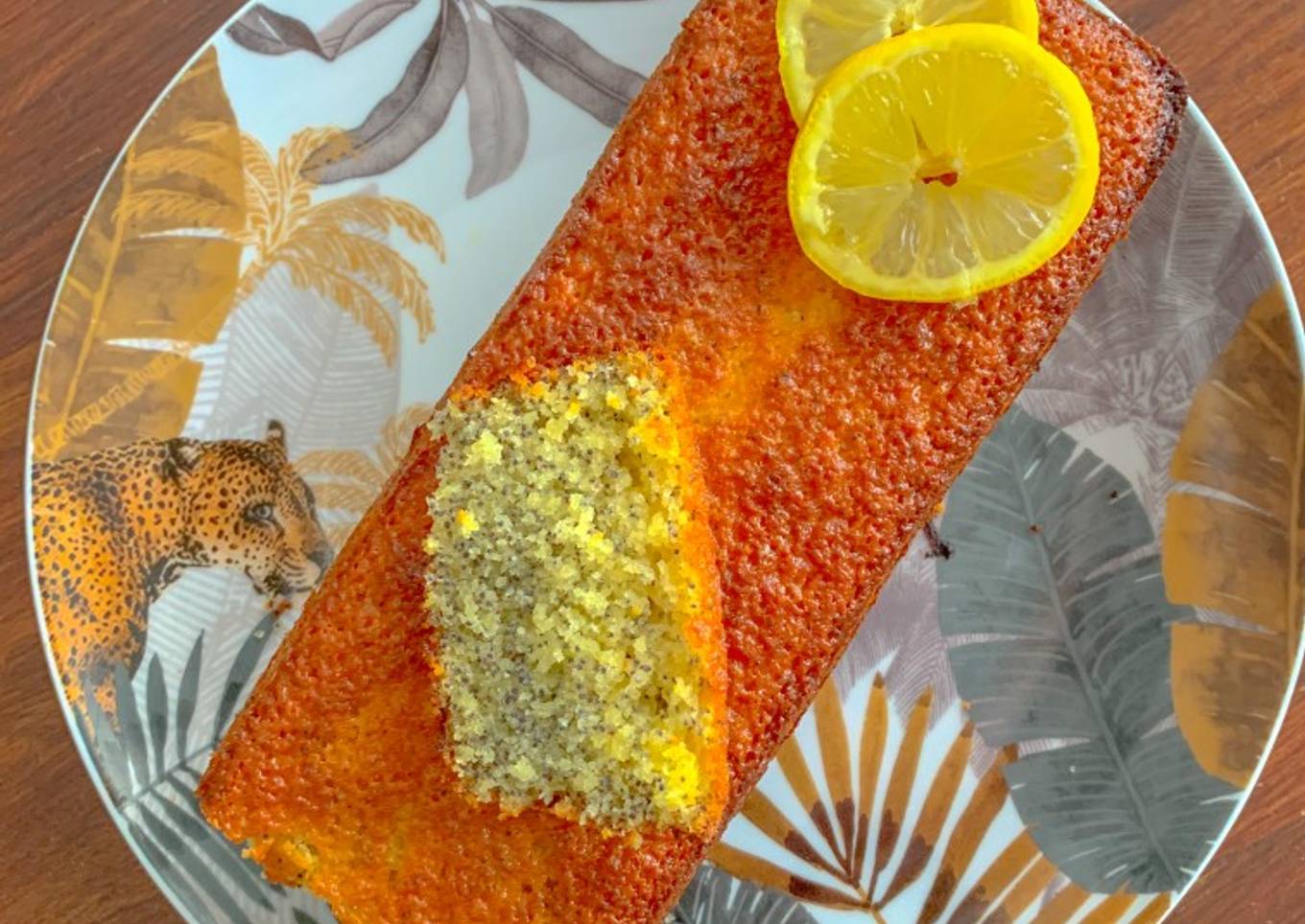 Cake citron pavot