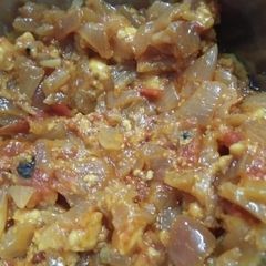 A picture of Paneer bhurji.