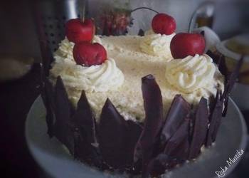 How To Serving Recipe Black Forest Cake Savory Delicious