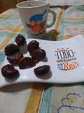 Mandarinas con chocolate