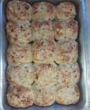 Pancitos de queso y cebolla