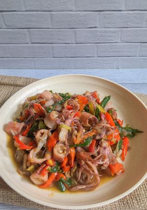 Foto resep Cumi mercon