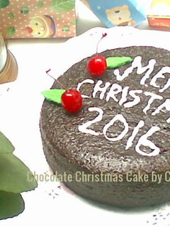 Foto resep Chocolate Christmas Cake