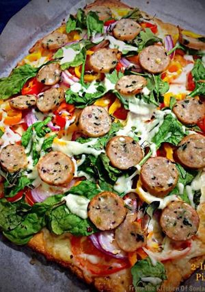 A picture of 2-Ingredient Pizza Base.