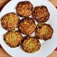 Humburguesas de calabacín 🥒 (zucchini) 🍔 ovolacto vegetarianas 🥚 🧀