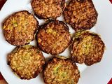 Humburguesas de calabacín 🥒 (zucchini) 🍔 ovolacto vegetarianas 🥚 🧀