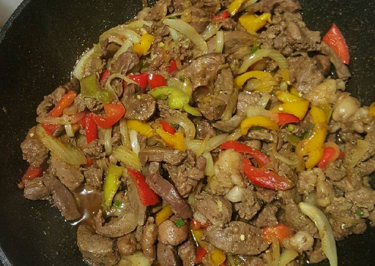 كبدة خروف 😋✌