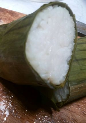 Foto resep LONTONG (sisa Nasi magicom)