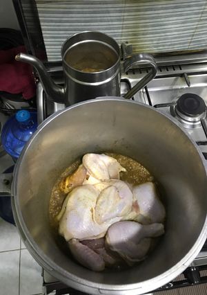 صورة لوصفة كبسة دجاج