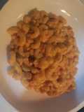 Coditos con chorizo y queso