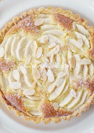 Foto resep Pear Frangipane Tart (Pear & Almond)