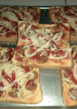Foto resep Pizza Roti Tawar