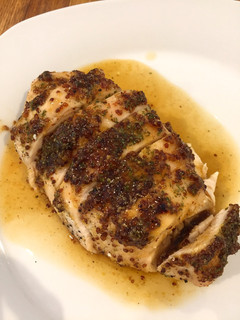 Una foto de Pollo a la miel mostaza