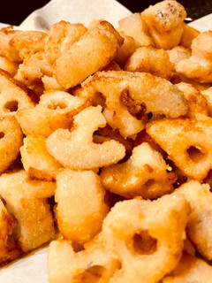 酥炒蓮藕 的食譜成品照片