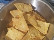 Una foto de nachos sin gluten