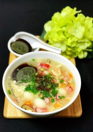 Hình của món Súp Gà Thanh Cua.