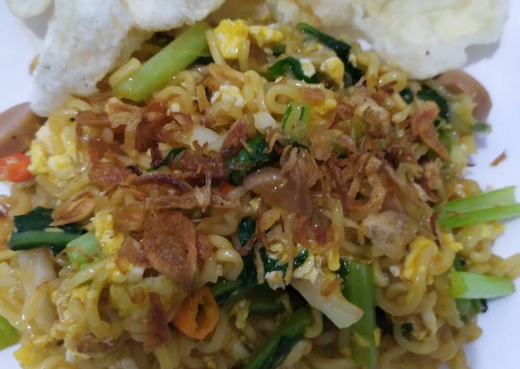 Bagaimana mengolah Mie Goreng Homemade Rasa Indomie, Bisa Manjain Lidah