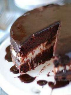 صورة لوصفة كيكه الباونتي 😋❤