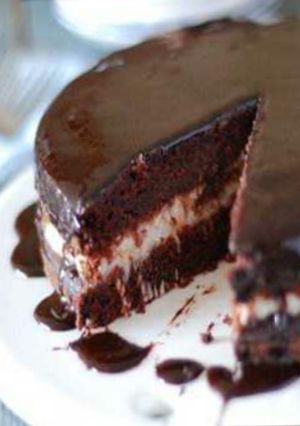 صورة لوصفة كيكه الباونتي 😋❤