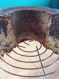 Una foto de Torta especiada y marmolada
