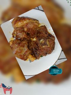 صورة لوصفة لحم مفور