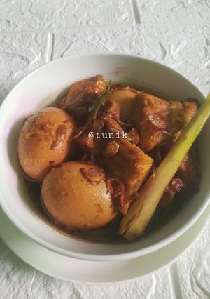 Foto resep Semur Telur Tahu (khas Betawi)