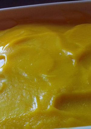 Foto resep Mango sorbet nutriboost strawberry simple