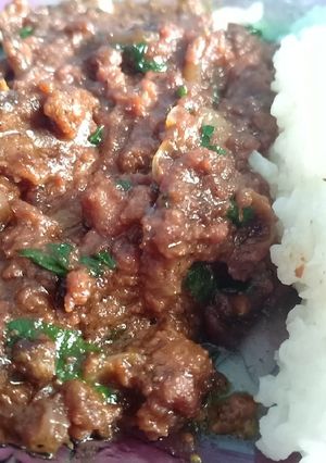 Foto resep Daging cincang saus teriyaki