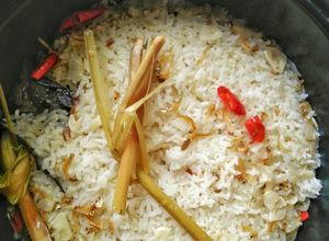 Foto resep Nasi Liwet Ricecooker