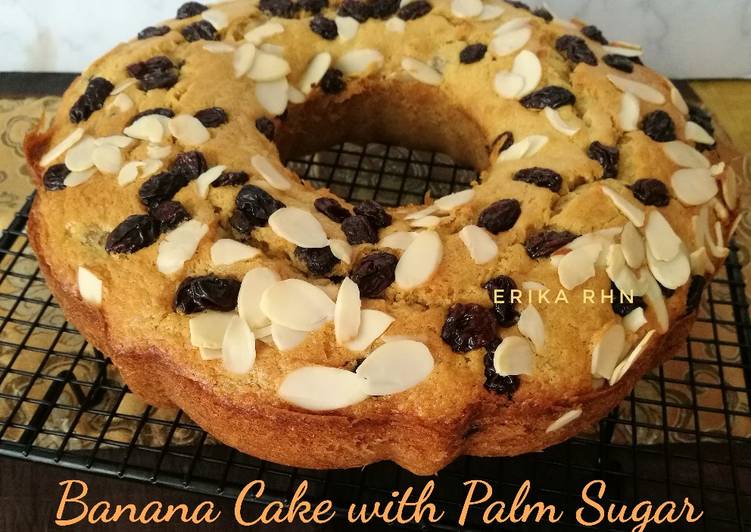 makanan Banana Cake with Palm Sugar yang Enak Banget