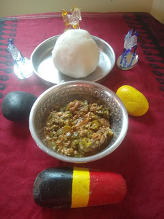 Nigériai okra leves, ahogyan mi szeretjük recept fotója