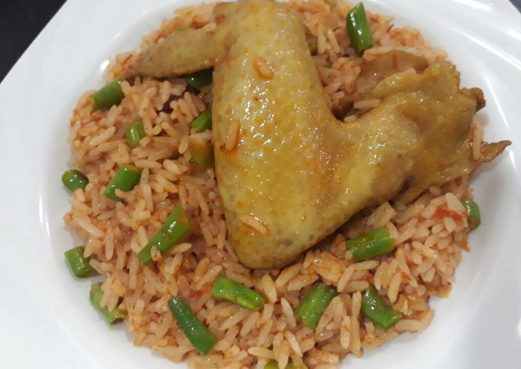 Recipe of Homemade Garnished jollof rice
