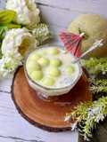 Es Melon Sago/ Melon Sago Dessert