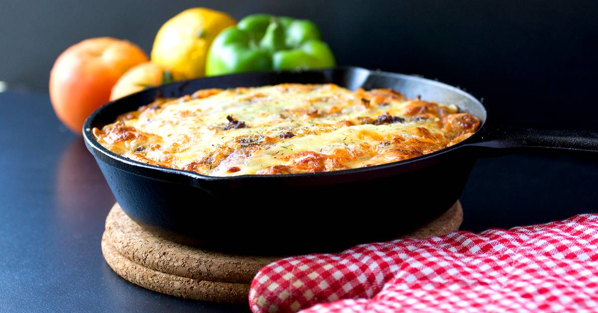 Potato and Onion Frittata Recipe by Meeth Nihan Cookpad