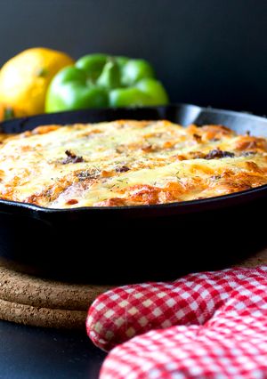 A picture of Potato and Onion Frittata.