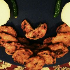 A picture of Masoor kabab.