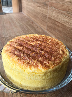 Foto resep Japanese Cheese Cake (JCC) ver. Ekonomis (Cheddar) w/ Topping Melted Cheese