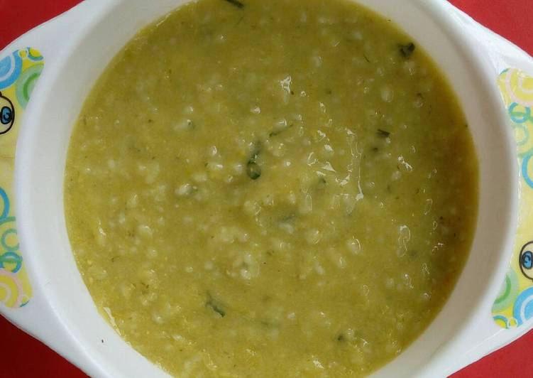 Resep MPASI 8m+ : Oat with Salki Sup 4* + Evoo, Enak Banget