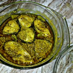 A picture of Steamed Hilsa in Mustard Sauce.